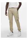 Lastikli Paça Kargo Jogger Pantolon