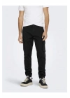 Lastikli Paça Kargo Jogger Pantolon