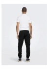 Lastikli Paça Kargo Jogger Pantolon