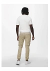 Lastikli Paça Kargo Jogger Pantolon