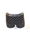 Likralı Tekli Boxer Gri