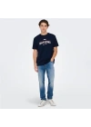 Logo Baskı Erkek T-Shirt
