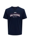 Logo Baskı Erkek T-Shirt