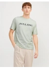 Logo Baskılı Erkek T-Shirt