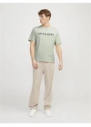 Logo Baskılı Erkek T-Shirt