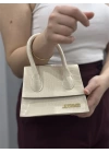 Luxe krem cilt çanta