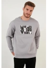 Metaverse Baskı Sweatshirt