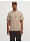 Organik Pamuk Basic Erkek Polo Yaka T-Shirt