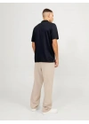 Organik Pamuk Basic Erkek Polo Yaka T-Shirt