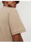 Organik Pamuk Basic Erkek Polo Yaka T-Shirt
