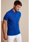Organik Pamuk Erkek Polo Yaka T-Shirt