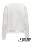 Oversize Kalıp Baskılı Kadın Sweatshirt