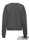 Oversize Kalıp Baskılı Kadın Sweatshirt
