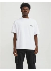 Oversize Sırt Baskılı Erkek T-Shirt