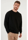 Pike Kumaş Oversize Sweatshirt