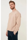 Pike Kumaş Oversize Sweatshirt