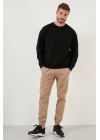 Pike Kumaş Oversize Sweatshirt