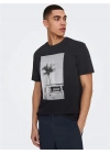 Regular Fit Bisiklet Yaka Erkek T-Shirt