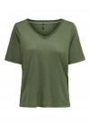 Regular Fit V Yaka Üst T-Shirt