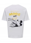 Sırt Baskı Mickey Model T-Shirt
