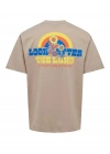Sırt Baskılı Erkek T-Shirt