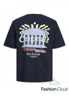 Sırt Baskılı Oversize Erkek T-Shirt