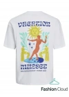 Sırt Baskılı Oversize Erkek T-Shirt
