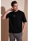 Sırt Baskılı Oversize T-Shirt
