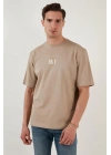 Sırt Baskılı Oversize T-Shirt