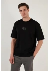 Sırt Baskılı Oversize T-Shirt
