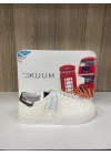 Sneaker Platin Kadın Günlük Ayakkabı