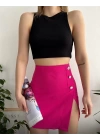 Üç taşlı mini etek