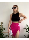 Üç taşlı mini etek