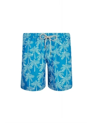 Baskılı Hızlı Kuruyan Erkek Deniz Şortu