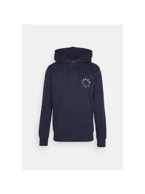 Baskılı Kapüşonlu Büyük Beden Erkek Sweatshirt