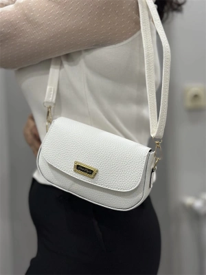 Beyaz cilt jessi çanta