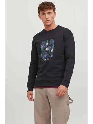 Bisiklet Yaka Baskılı Sweatshirt