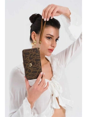 C7300T Bayan Portföy Çanta Kahve