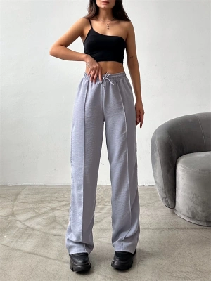 Çımalı Keten Pantolon