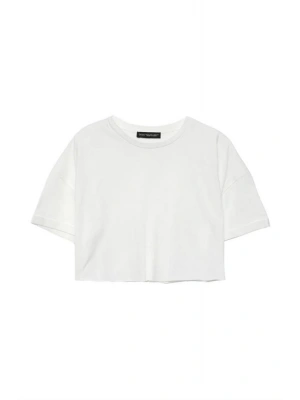 Crop T-Shirt Oversize Beyaz