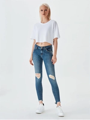 Lonıa Cut Normal Bel Super Skınny Jean