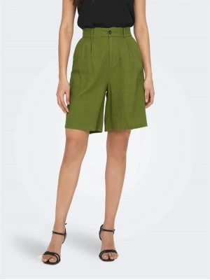 Loose Fit Keten Kadın Şort