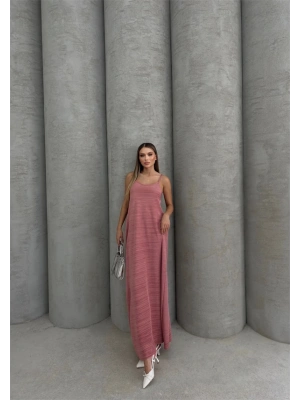 Piliseli Uzun Elbise