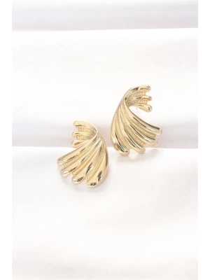 Pirinç Gold Renk Küpe