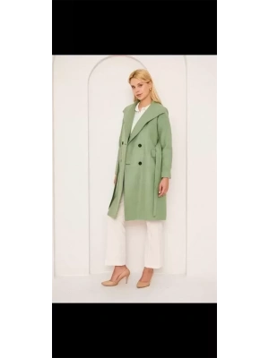 Uzun Düz Kaşe Kaban