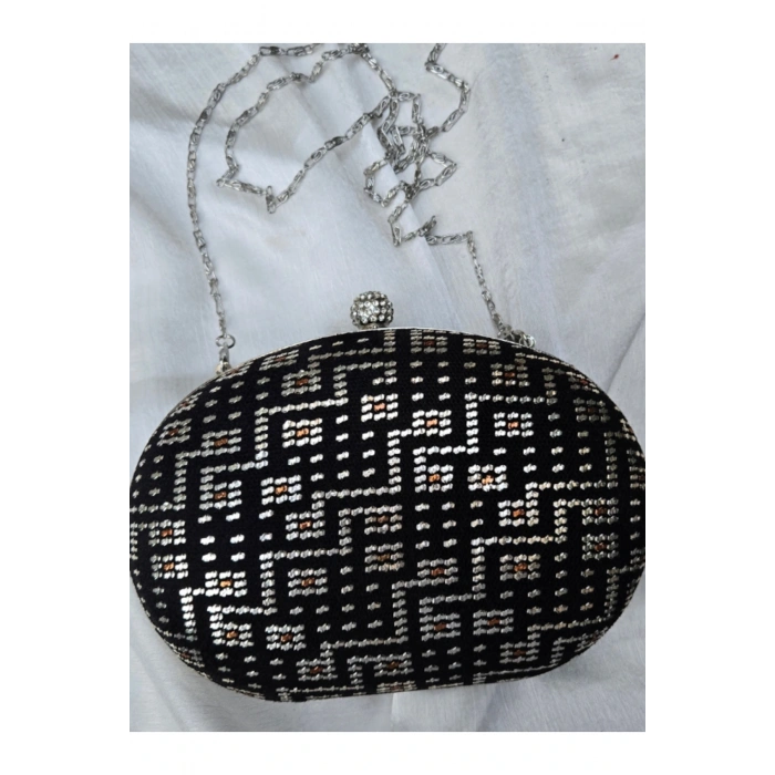 Tel Kırma Çanta Oval