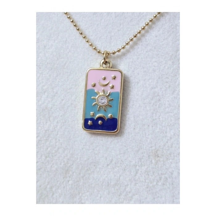 Lüks Tarot Güneş Kolye