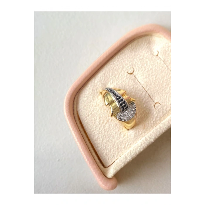 Özel Seri Vintage Tasarım Taşlı Kadın Yüzük