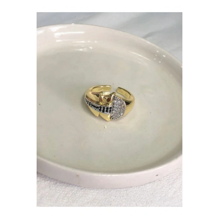 Özel Seri Vintage Tasarım Taşlı Kadın Yüzük