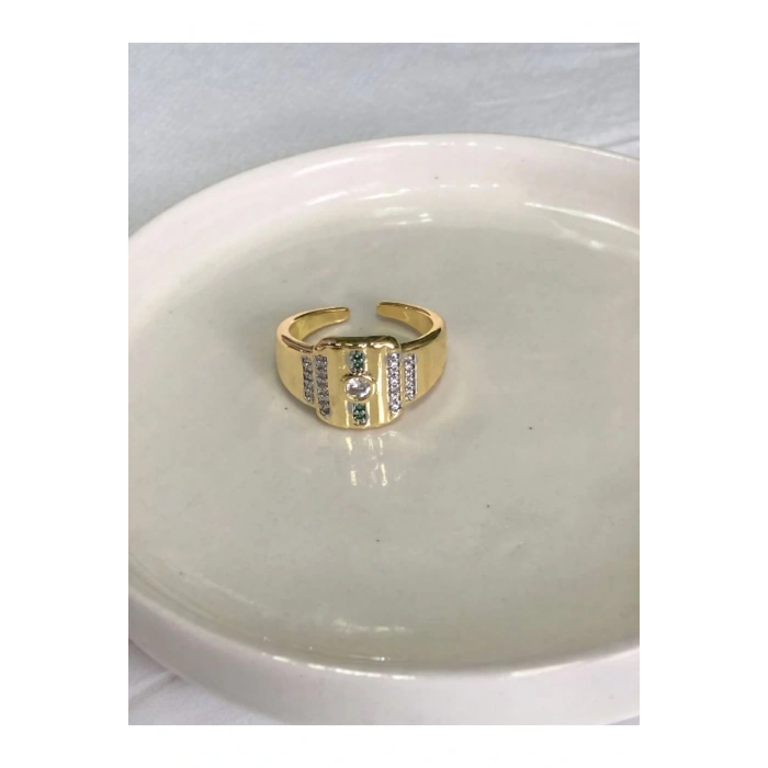 Vintage Serisi Taşlı Tasarım Özel Yüzük